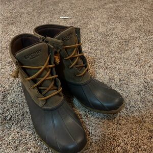 Sperry Brown Duck Boots